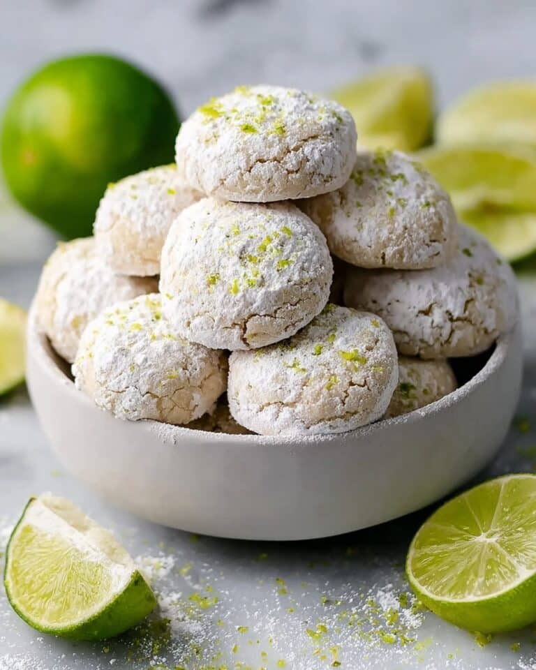 Lime Meltaways Cookies Recipe