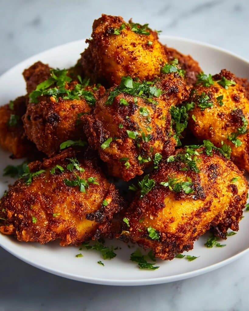 North African Spiced Chicken Thighs Recipe