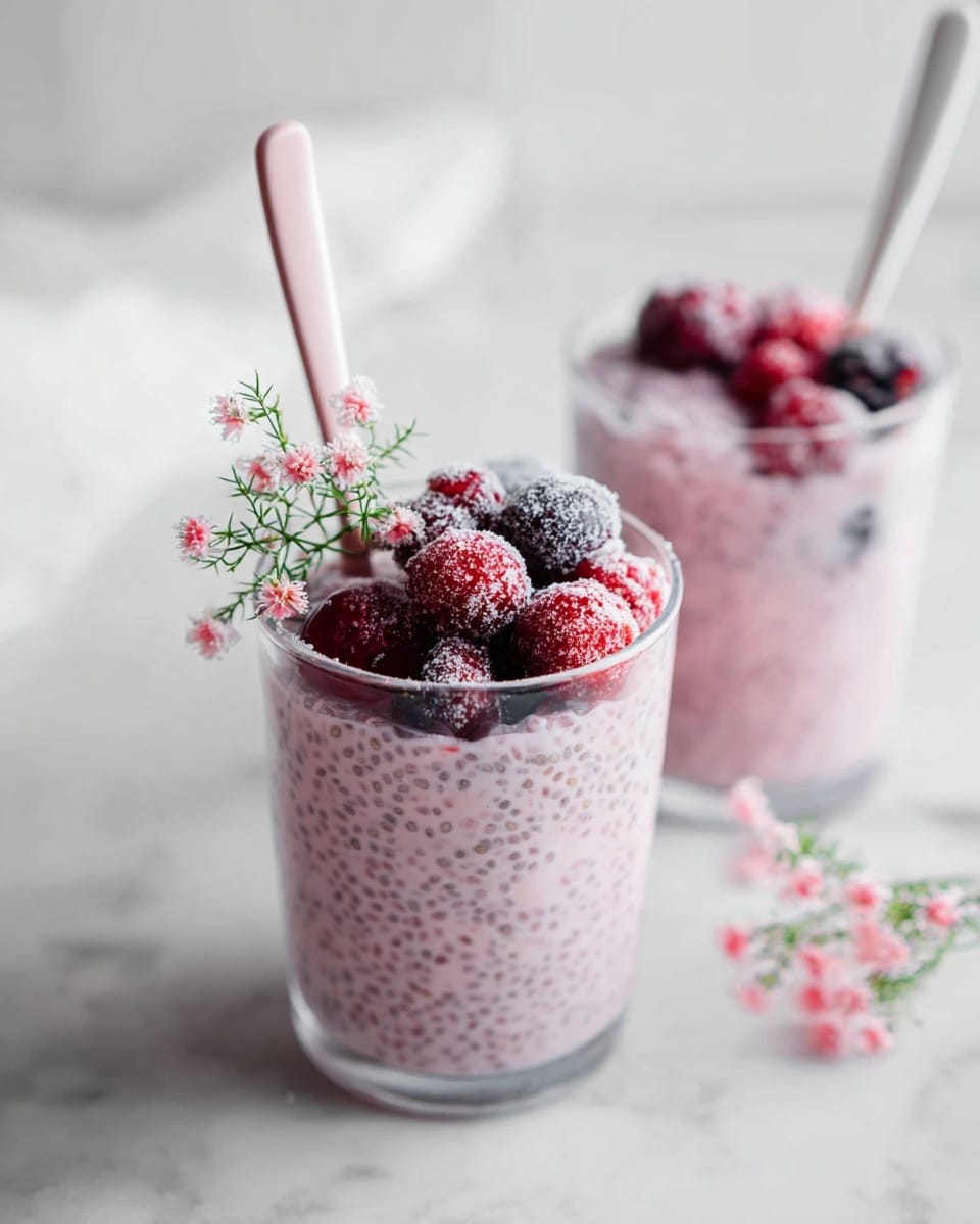 Mixed Berry Chia Pudding Recipe
