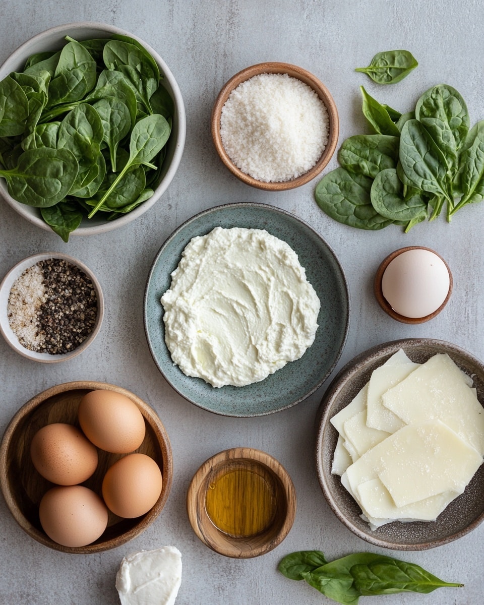 The image shows a slice of spinach and egg quiche placed on a small white square plate on a white marbled surface. The quiche has three visible layers: the bottom golden-brown flaky crust, a thick middle layer of cooked spinach mixed with creamy filling in light green and off-white colors, and a top layer with a whole cooked yellow egg yolk surrounded by a light golden baked surface. A silver fork is placed next to the slice on the plate, and in the background, there are blurred parts of more quiche and a white plate on the same white marbled surface. photo taken with an iphone --ar 4:5 --v 7
