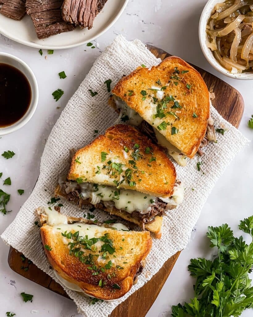 Slow Cooker French Dip Sandwiches Recipe