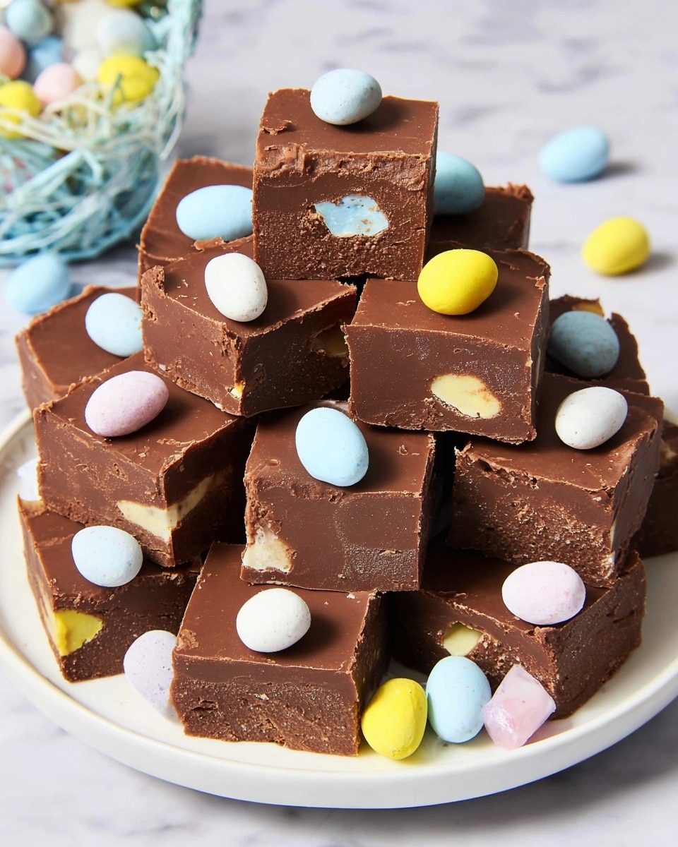 Easy Mini Egg Fudge Recipe