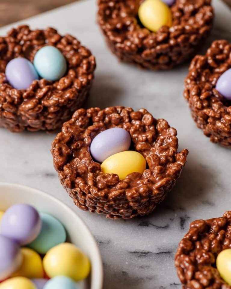 Easy Birds Nest Cookies Recipe