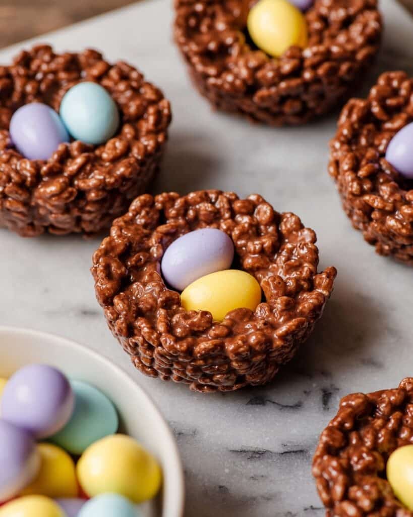 Easy Birds Nest Cookies Recipe