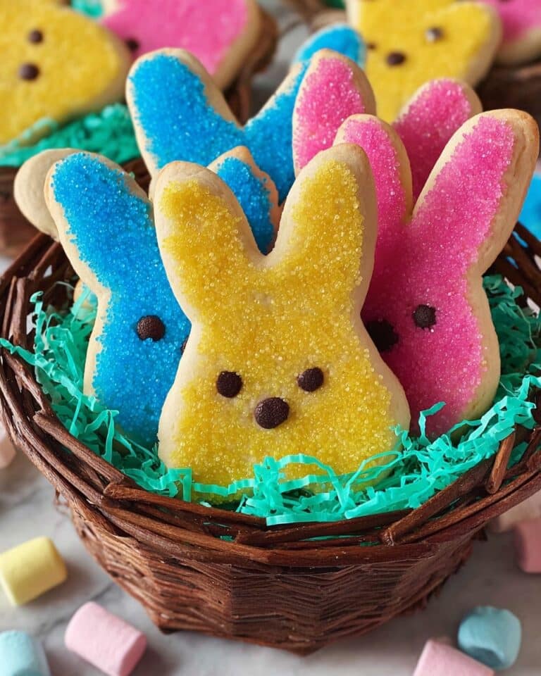 Peeps Easter Bunny Sugar Cookies Recipe