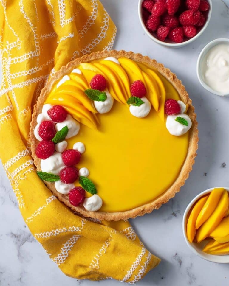 Mango Curd Tart Recipe