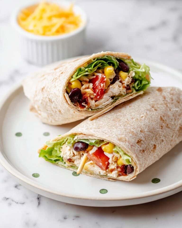 Easy Southwest Chicken Wrap Recipe