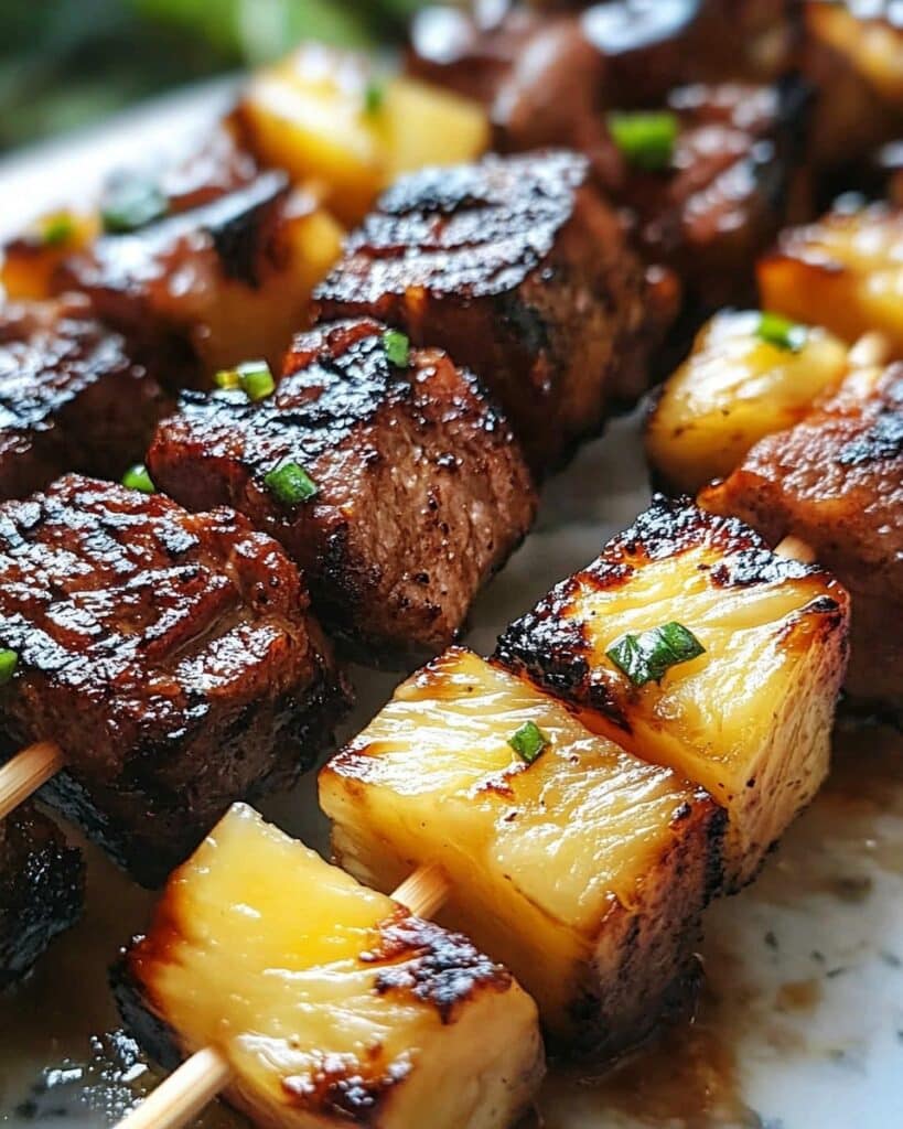 Pineapple BBQ Pork Skewers: A 15-Minute Grilling Dream Recipe
