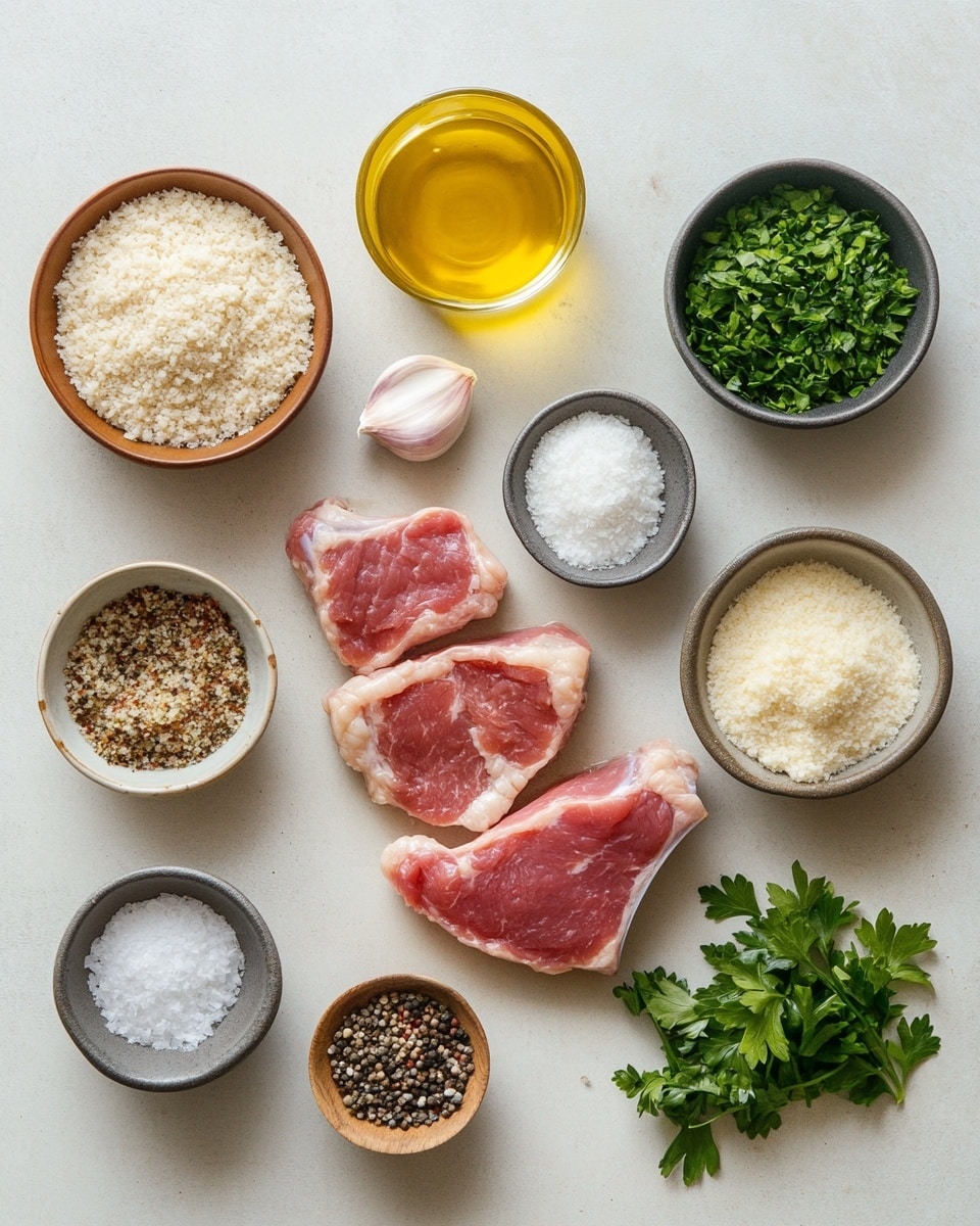 The image shows four thick rectangular pieces of golden brown food cooking in a black pan with oil. Each piece has a crispy, textured surface with specks of black pepper and green herbs sprinkled on top. The pieces are slightly browned on the edges, showing a crunchy crust, while the inside looks tender. The pan has a shiny layer of oil that glistens around the pieces, giving a fresh cooked look. The background is a white marbled texture. Photo taken with an iphone --ar 4:5 --v 7