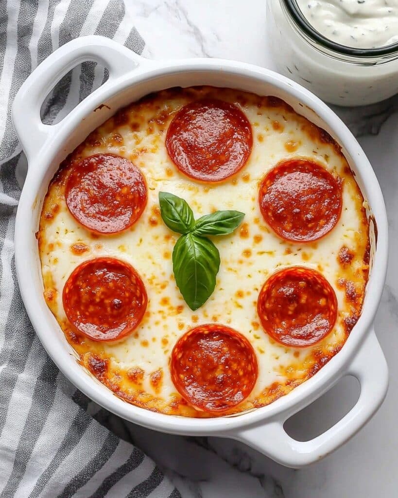Cottage Cheese Pizza Bowl Recipe
