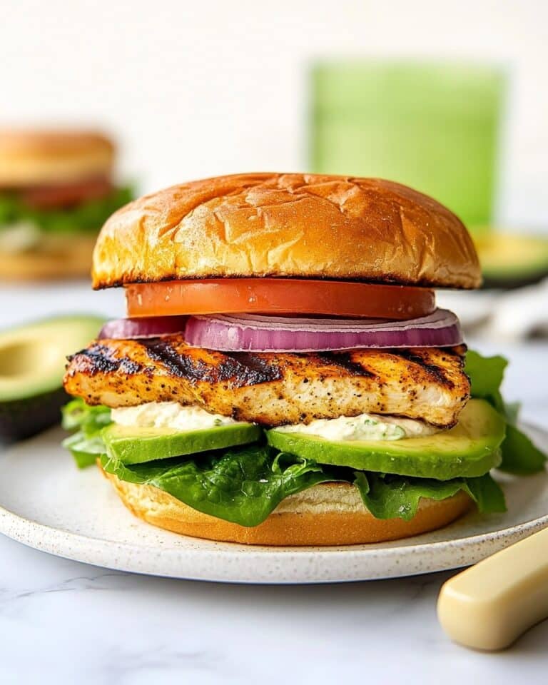 Greek Chicken Burger with Feta and Tzatziki Recipe