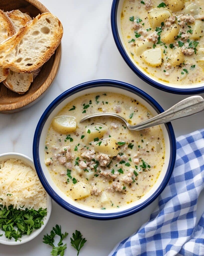 Italian Potato and Sausage Soup Recipe