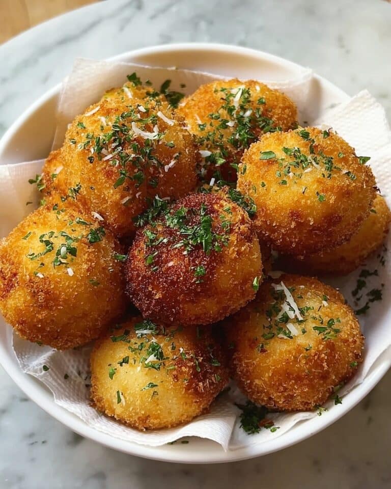 Cheesy Parmesan Potato Balls Recipe