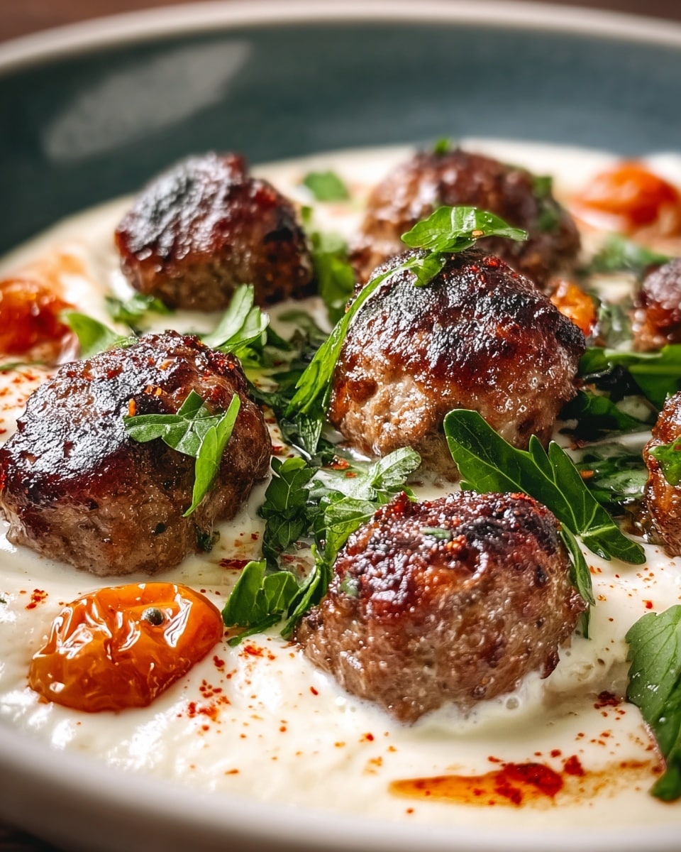 Spicy Beef Armenian Kefta with Tahini & Tzatziki Recipe