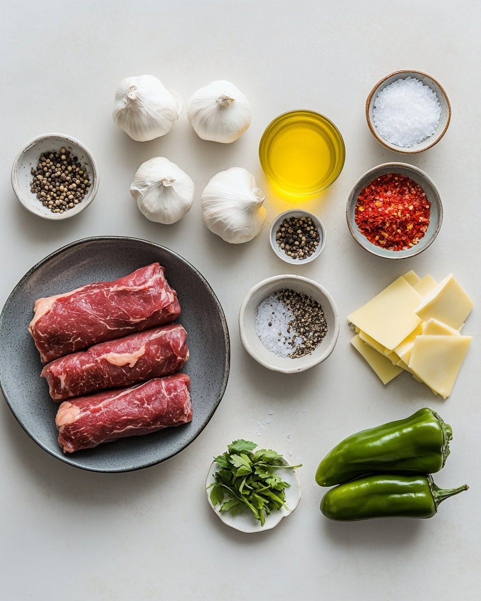 A white bowl filled with several crispy golden brown egg rolls arranged around a small bowl of creamy white dipping sauce with green herb bits on top. Some egg rolls are whole, showing crinkled, bubbly, fried outer shells with a crunchy texture. Two egg rolls are broken open, revealing a filling of light brown cooked meat and pieces of cooked green peppers inside. Small green herb sprinkles are scattered over the egg rolls. The bowl is placed on a white marbled surface photo taken with an iphone --ar 4:5 --v 7