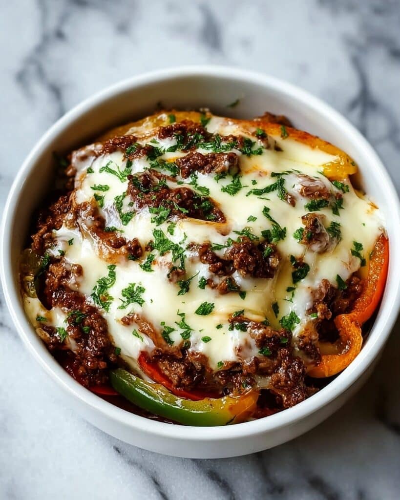 Philly Cheesesteak Bowls Recipe