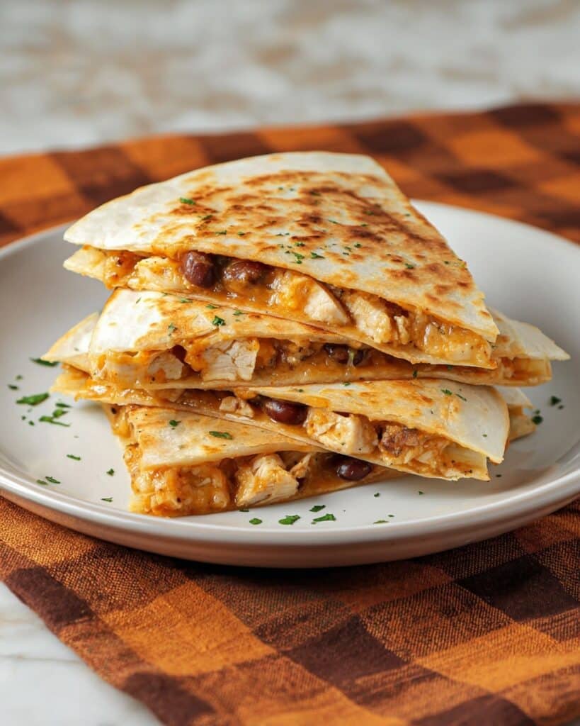 Easy BBQ Chicken Quesadillas Recipe