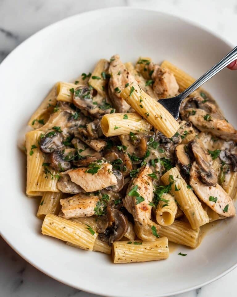 Easy Chicken and Mushroom Pasta Recipe