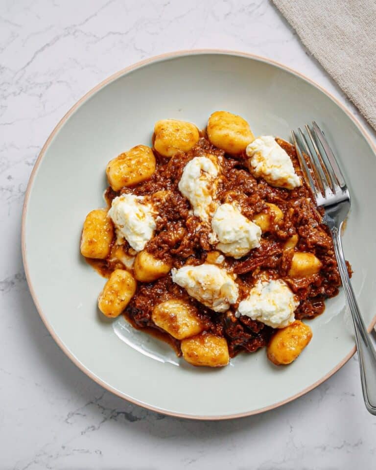 Baked Gnocchi Bolognese Recipe