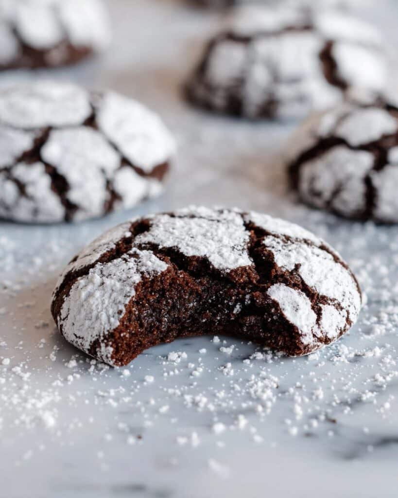 Chocolate Crinkle Cookies Recipe