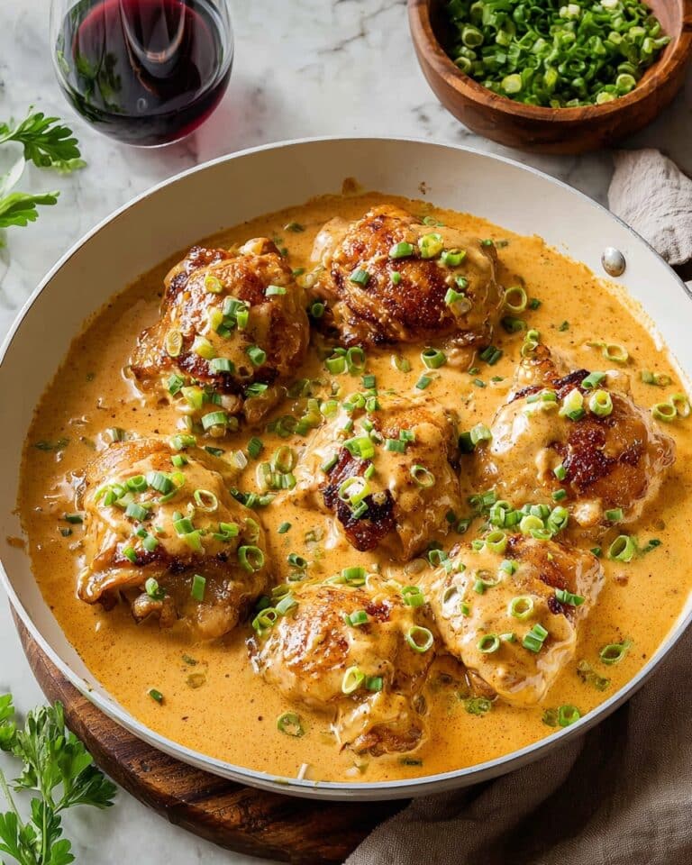 Skillet Bang Bang Chicken Thighs Recipe