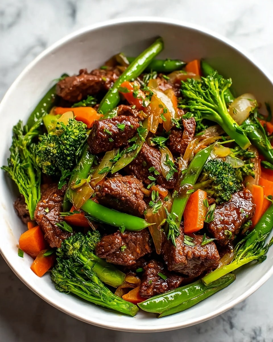 30-Minute Beef Stir Fry with Vegetables Recipe