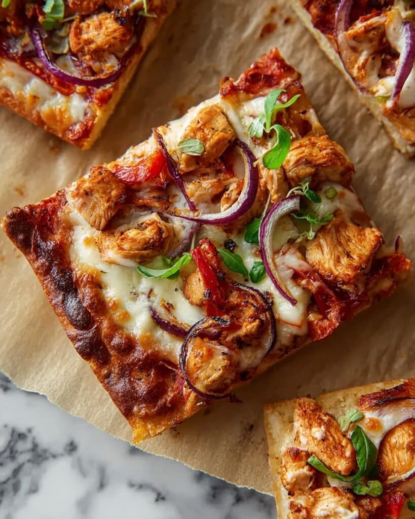 BBQ Chicken Flatbreads Recipe