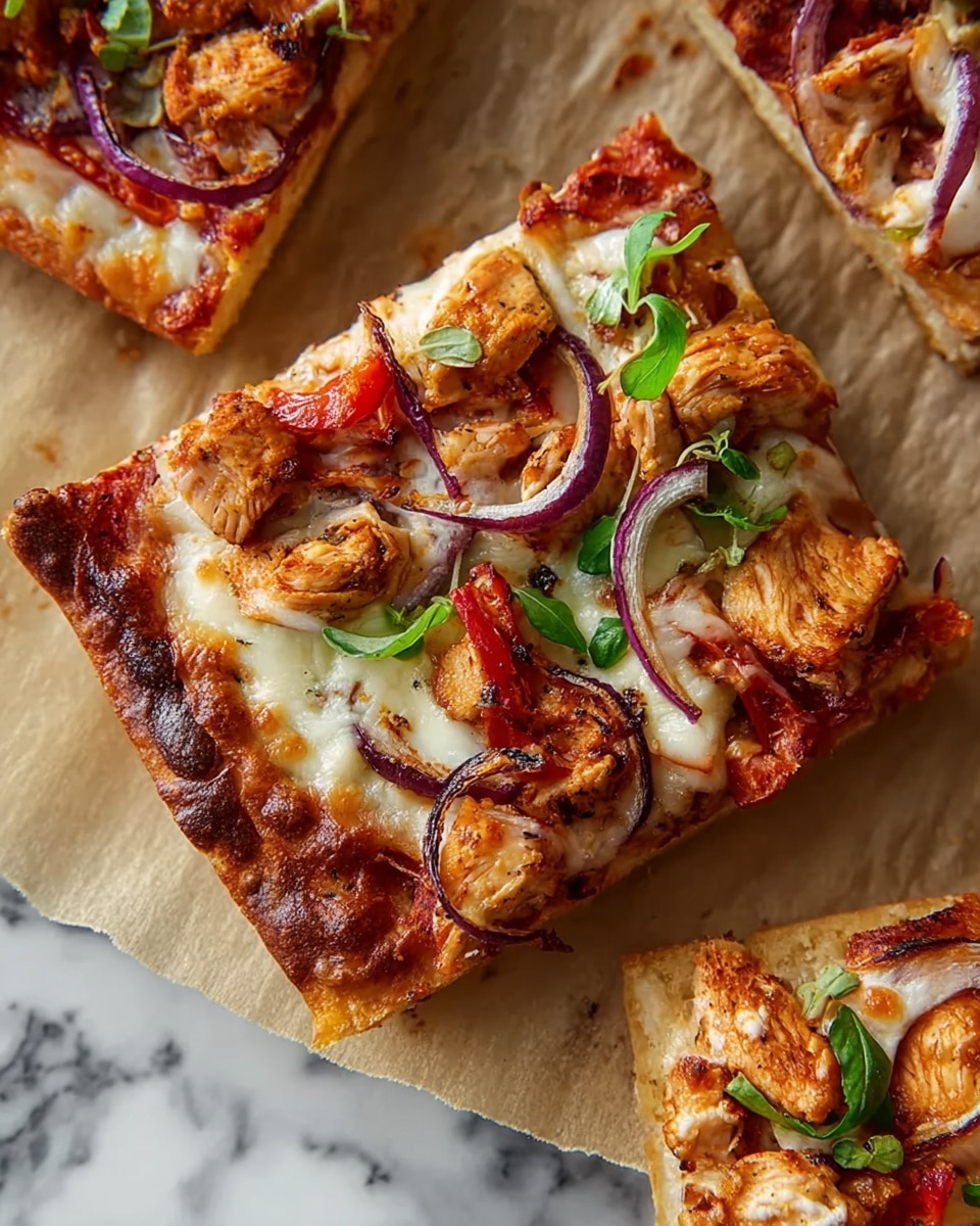BBQ Chicken Flatbreads Recipe