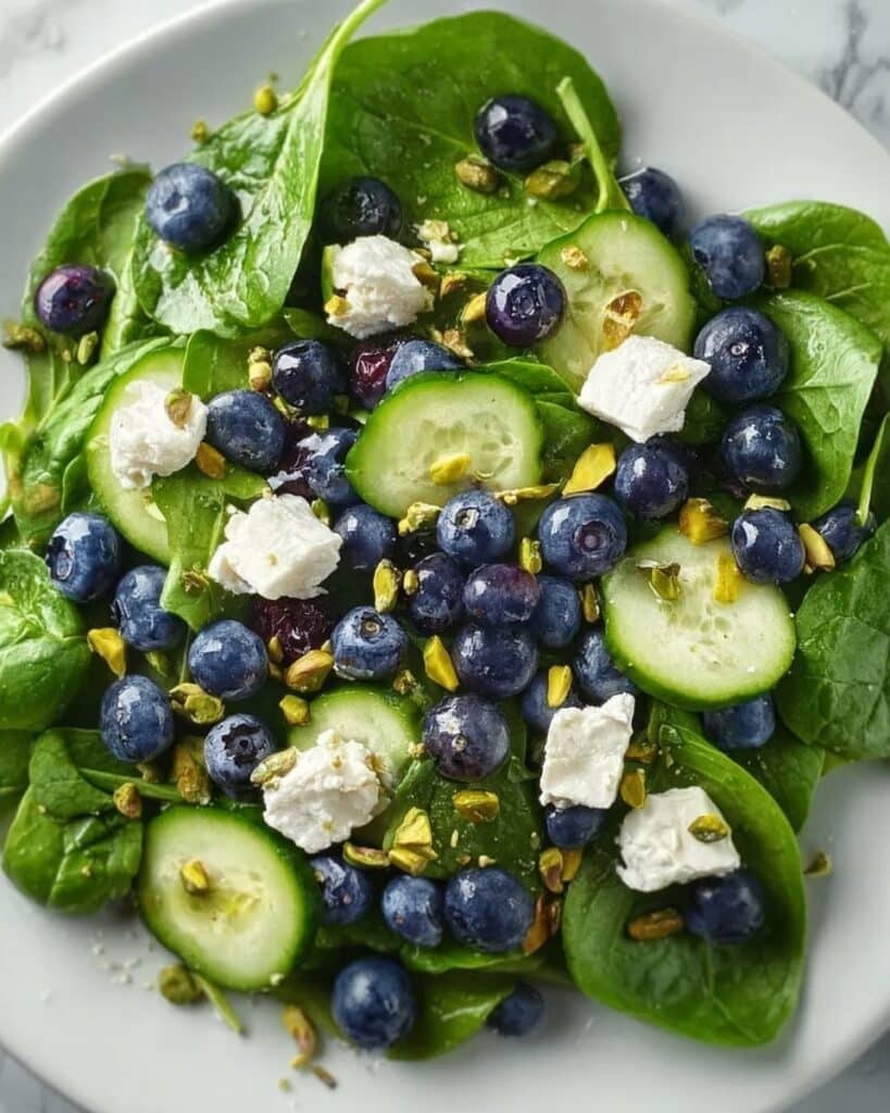 Blueberry Pistachio Spring Salad Recipe