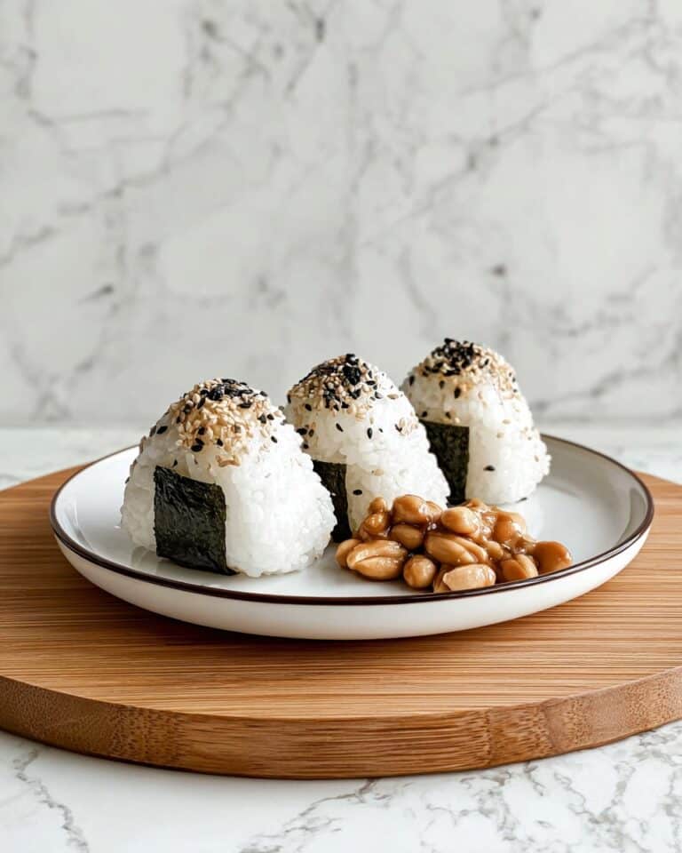 Chicken Onigiri with Teriyaki Chicken Filling Recipe
