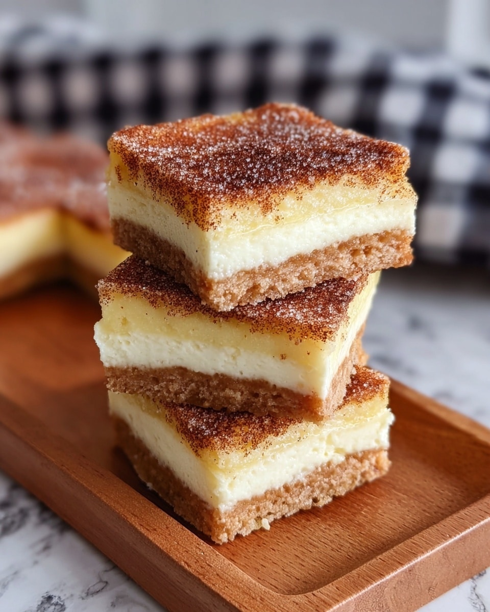Churro Cheesecake Bars Recipe