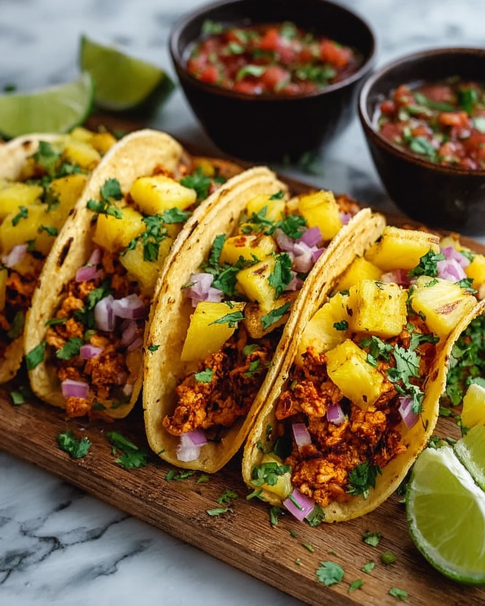 Pineapple Chicken Tacos Recipe