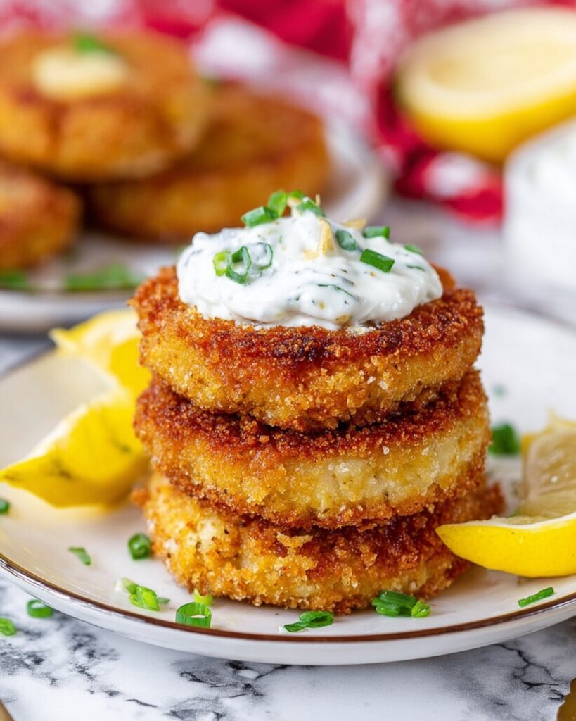 Crispy Crab Cakes with Lemon Aioli Recipe