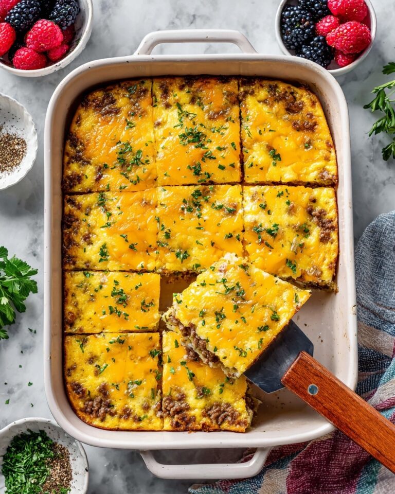 Grits and Sausage Casserole Recipe