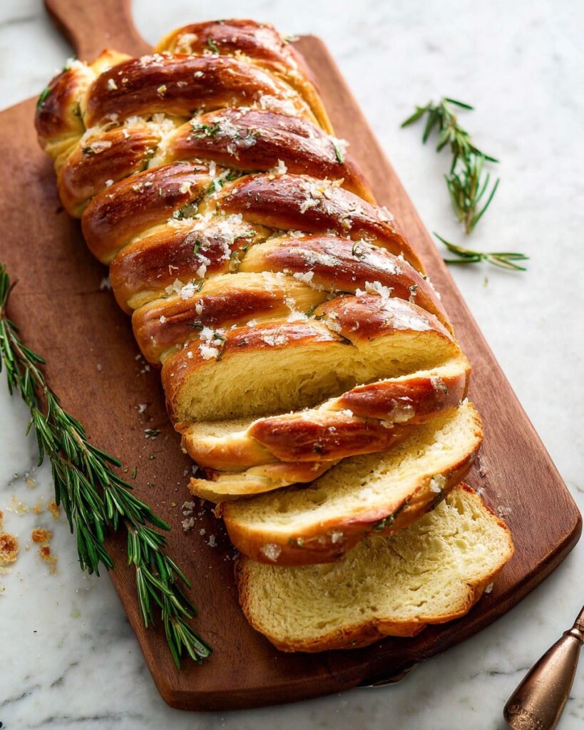 Rosemary Garlic Pull Apart Bread Recipe