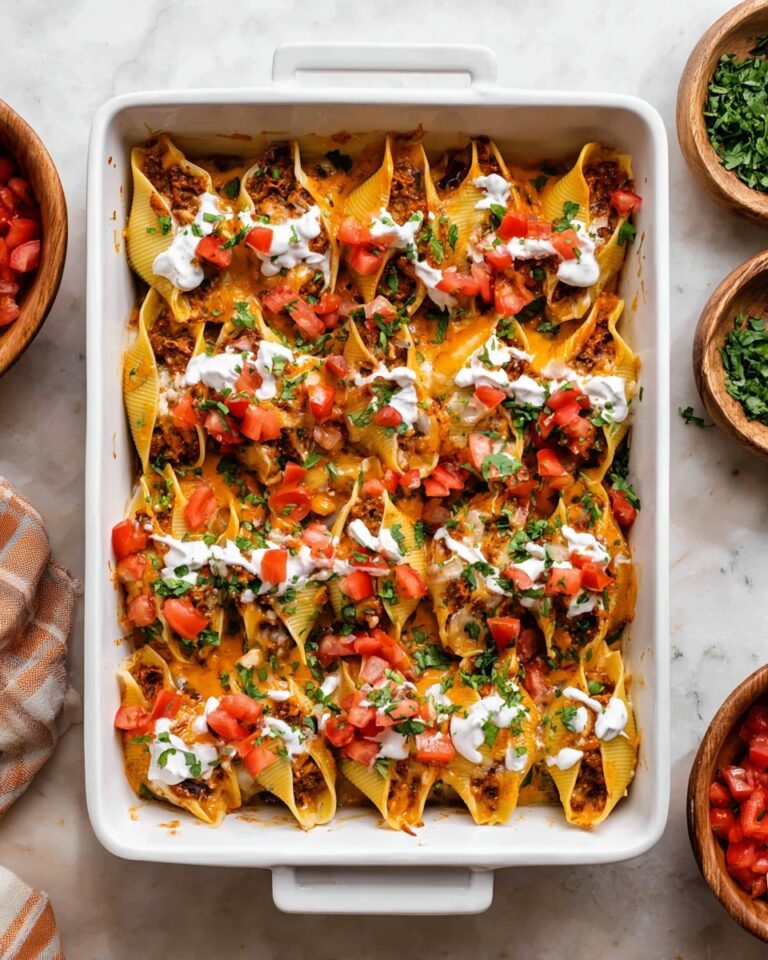 Taco Stuffed Shells Recipe