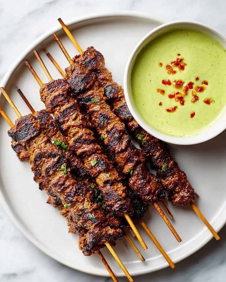 Air Fryer Beef Kebab Skewers Recipe