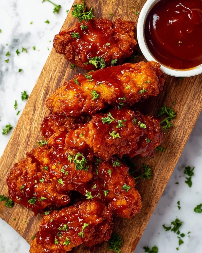 Honey BBQ Chicken Tenders Recipe
