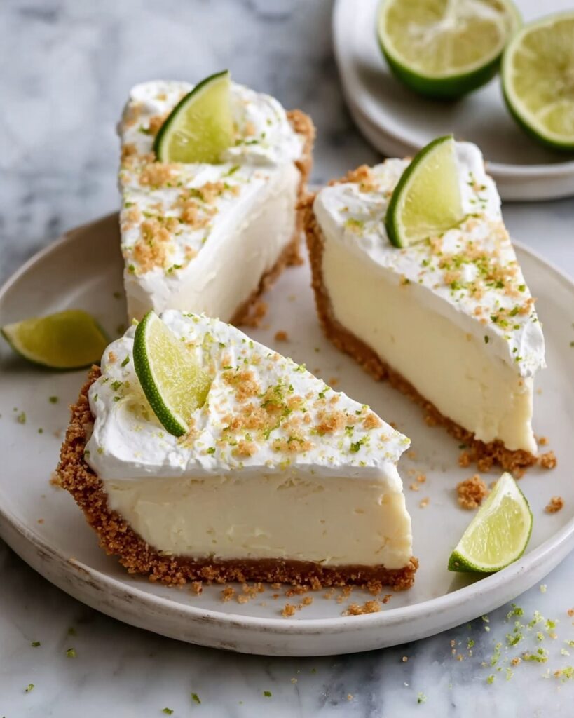 Easy Classic Key Lime Pie with Graham Cracker Crust Recipe