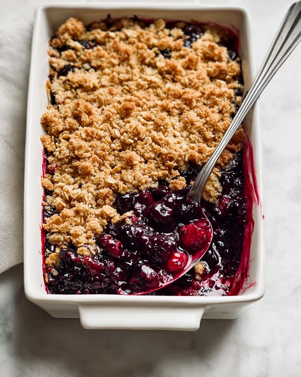 Blueberry Almond Crisp Recipe
