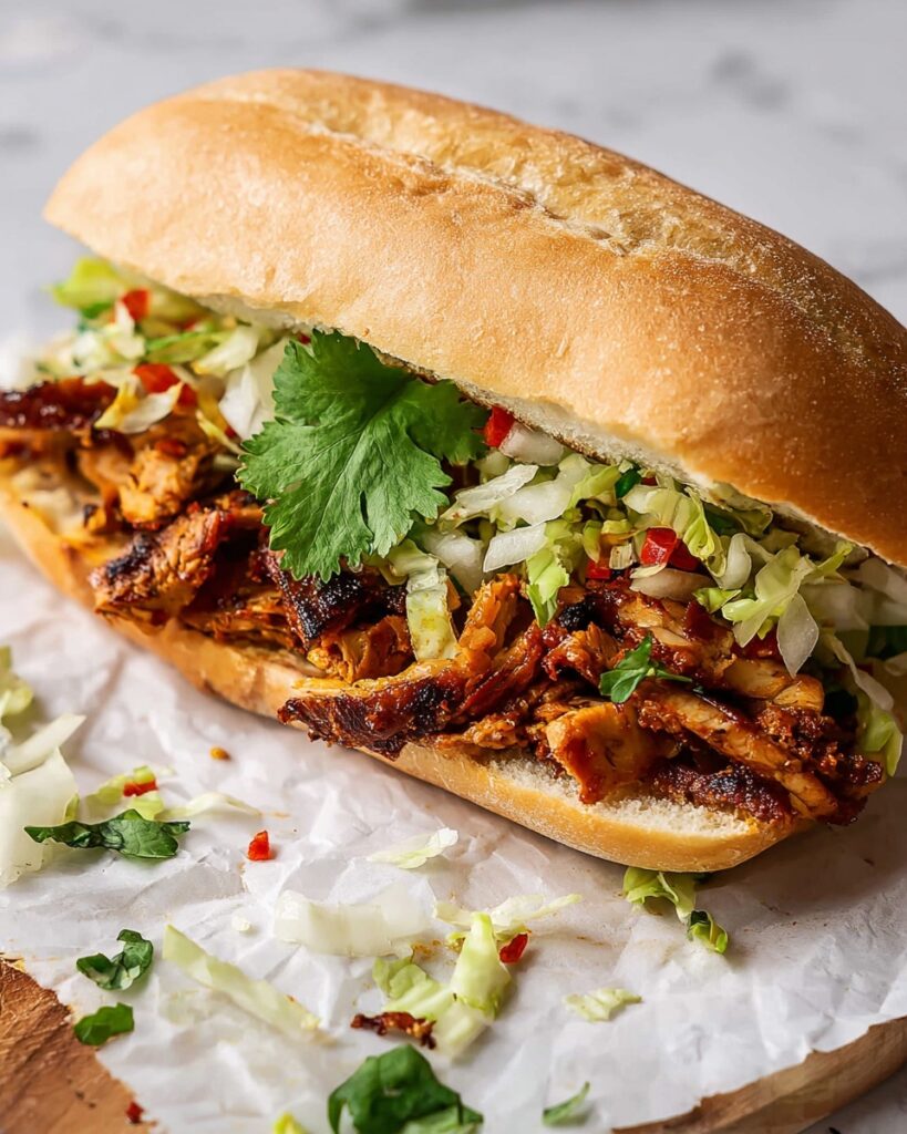 Flavor-Packed Chicken Torta Sandwich Recipe