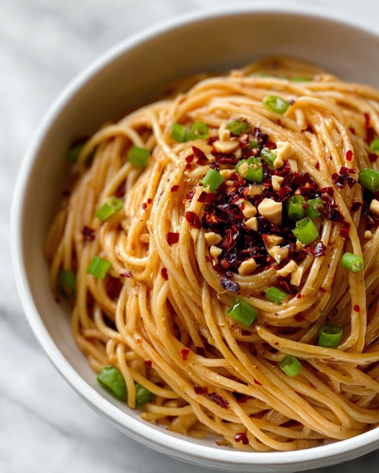 Spicy Peanut Noodles Recipe