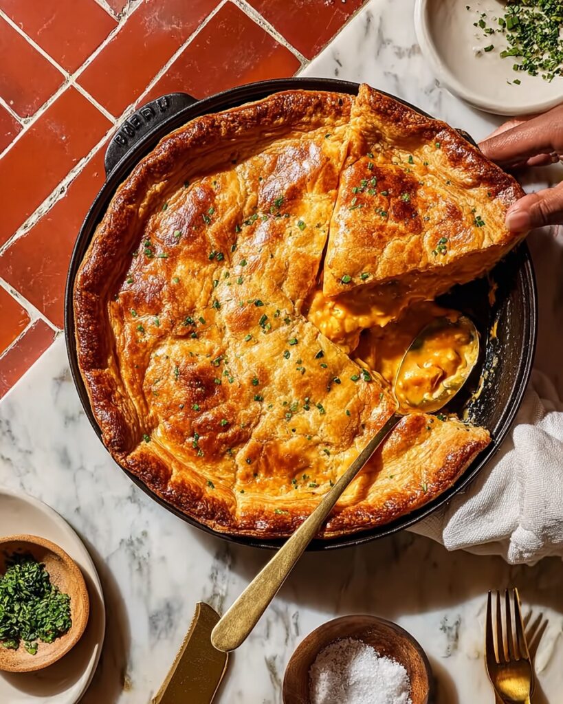 Butter Chicken Pot Pie Recipe