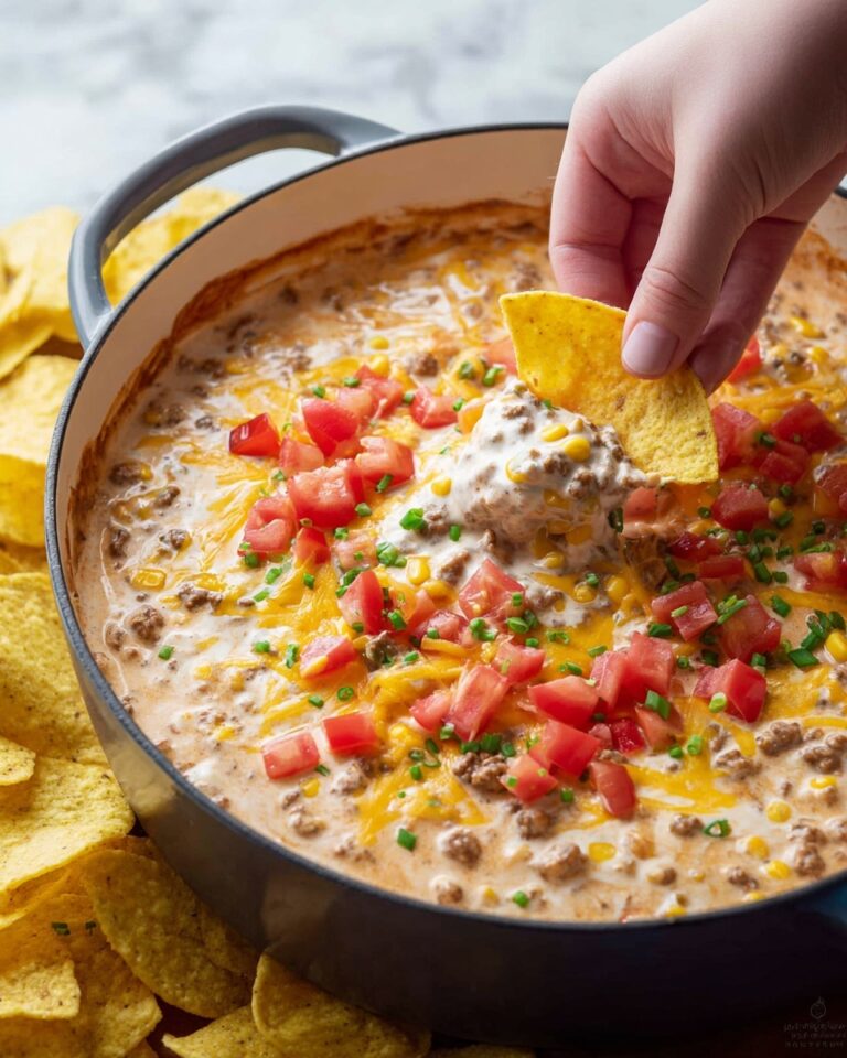 Sausage Queso Dip with Real Cheese Recipe