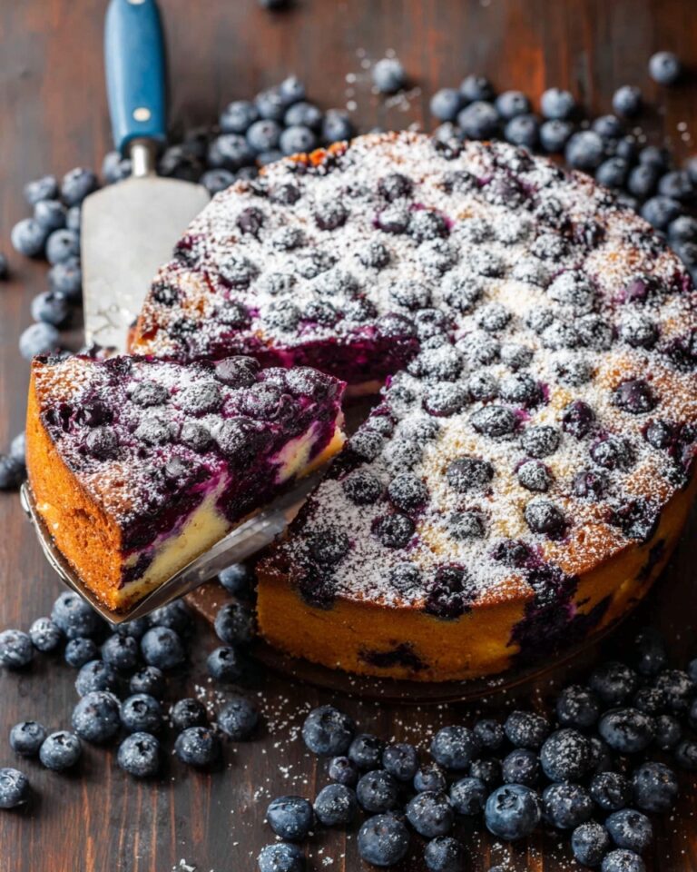 Lemon Blueberry Cake Recipe