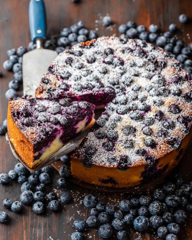 Lemon Blueberry Cake Recipe