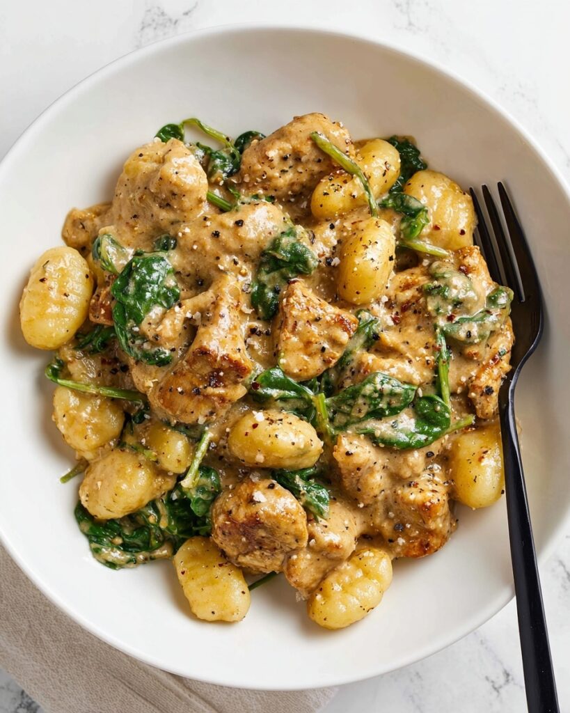 Creamy Chicken and Gnocchi Skillet Recipe