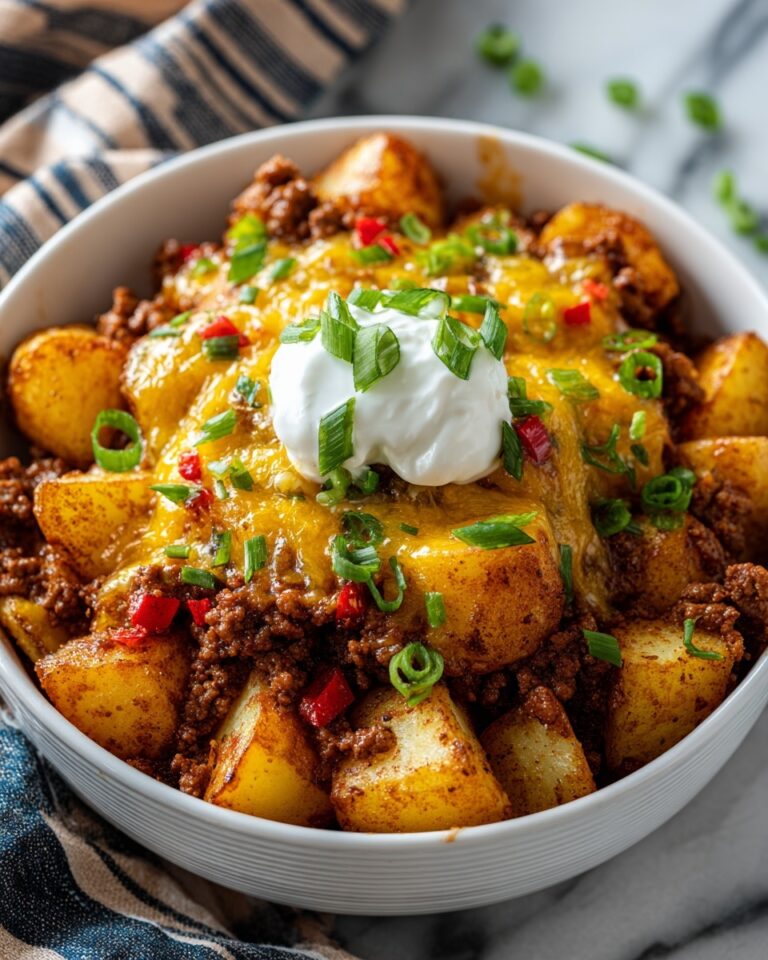 Cheesy Taco Potatoes Recipe