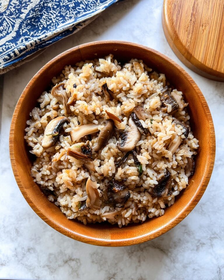 Japanese Mushroom Rice (Kinoko Gohan) Recipe