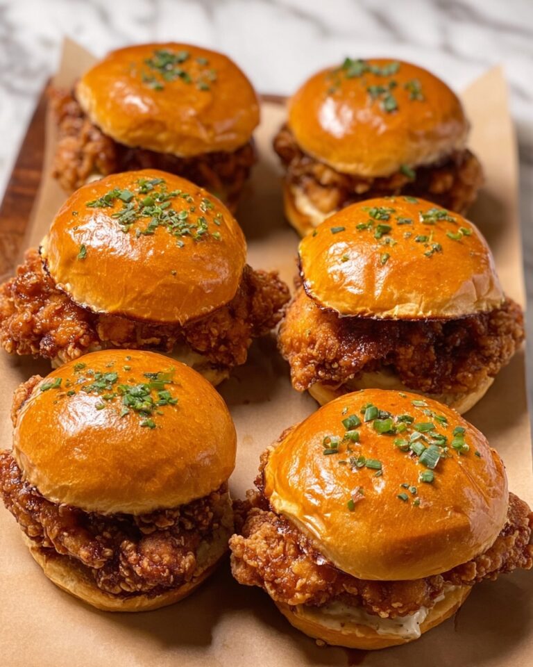 Honey Chipotle Garlic Chicken Sliders Recipe